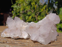 Natural Spirit Quartz Clusters x 3 From Boekenhouthoek, South Africa