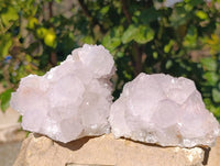 Natural Spirit Quartz Clusters x 3 From Boekenhouthoek, South Africa