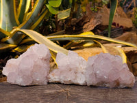 Natural Spirit Quartz Clusters x 3 From Boekenhouthoek, South Africa