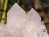 Natural Spirit Quartz Clusters x 3 From Boekenhouthoek, South Africa