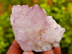 Natural Amethyst Spirit Quartz Clusters x 12 From Boekenhouthoek, South Africa - Toprock Gemstones and Minerals 