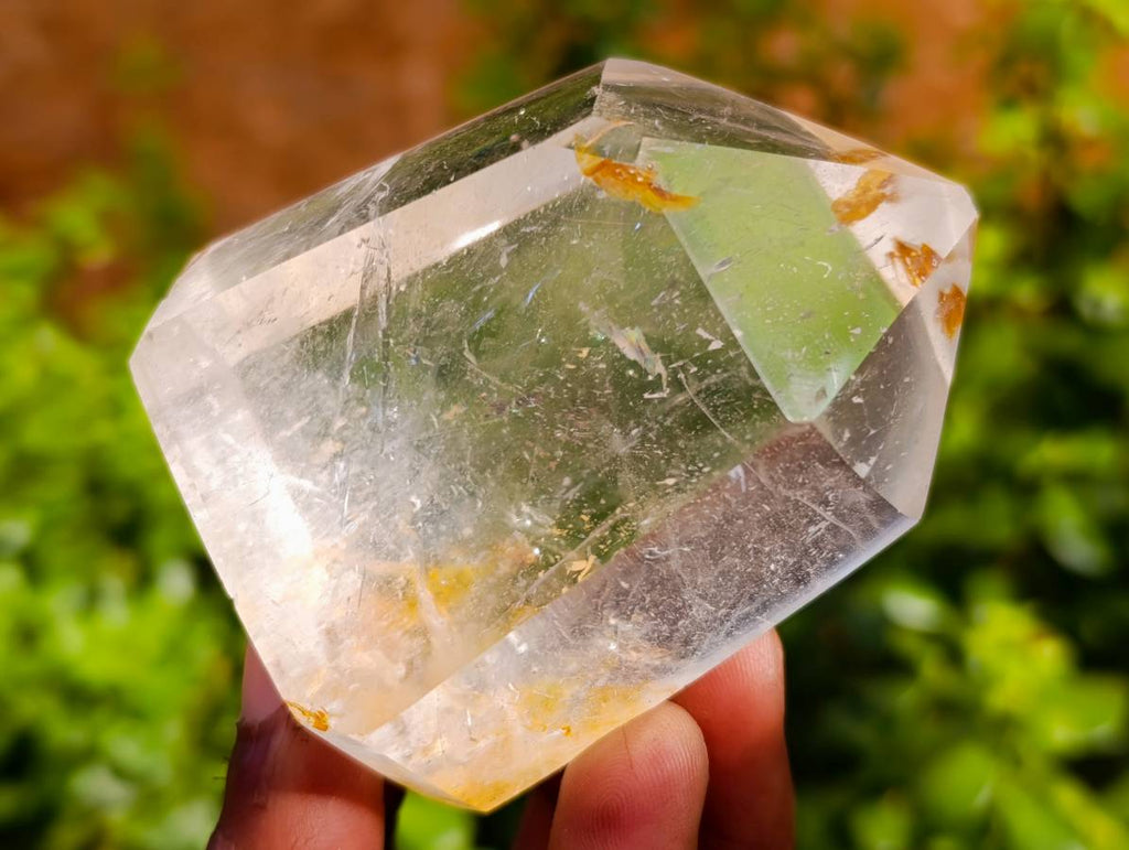 Polished Clear Quartz Crystals x 6 From Madagascar - Toprock Gemstones and Minerals 