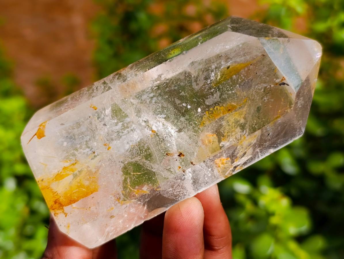 Polished Clear Quartz Crystals x 6 From Madagascar - Toprock Gemstones and Minerals 