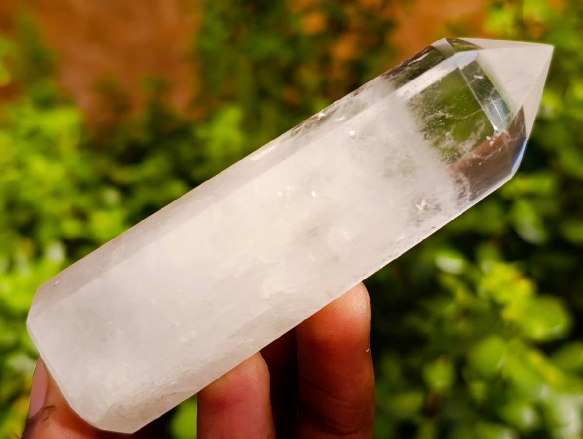 Polished Clear Quartz Crystals x 6 From Madagascar - Toprock Gemstones and Minerals 