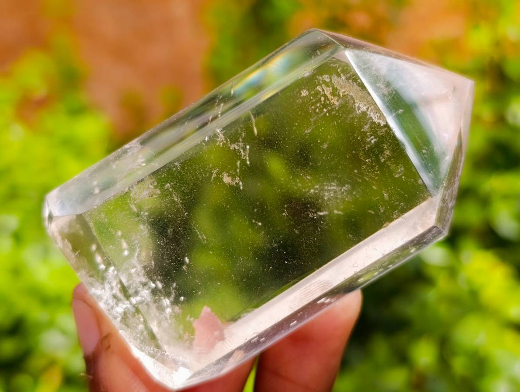 Polished Clear Quartz Crystals x 6 From Madagascar - Toprock Gemstones and Minerals 