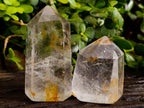 Polished Clear Quartz Crystals x 6 From Madagascar - Toprock Gemstones and Minerals 