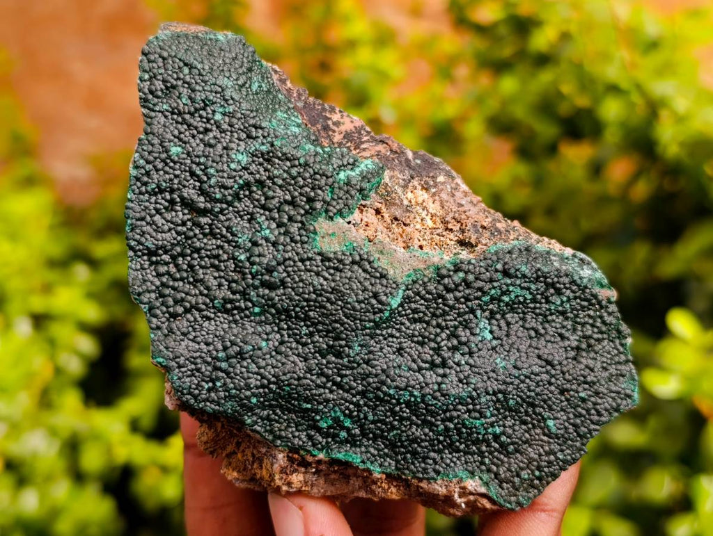 Natural Crystalline Malachite Specimens x 4 From Tenke Fungumure, Congo - Toprock Gemstones and Minerals 