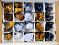 Polished Mixed Assortment of Tumbled Stones x 36 From Southern Africa - Toprock Gemstones and Minerals 