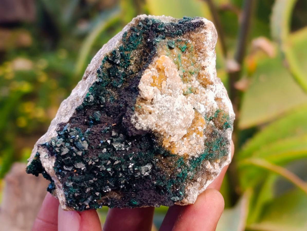 Natural Ball Malachite On Red Dolomite Matrix Specimens x 6 From Likasi, Congo - Toprock Gemstones and Minerals 