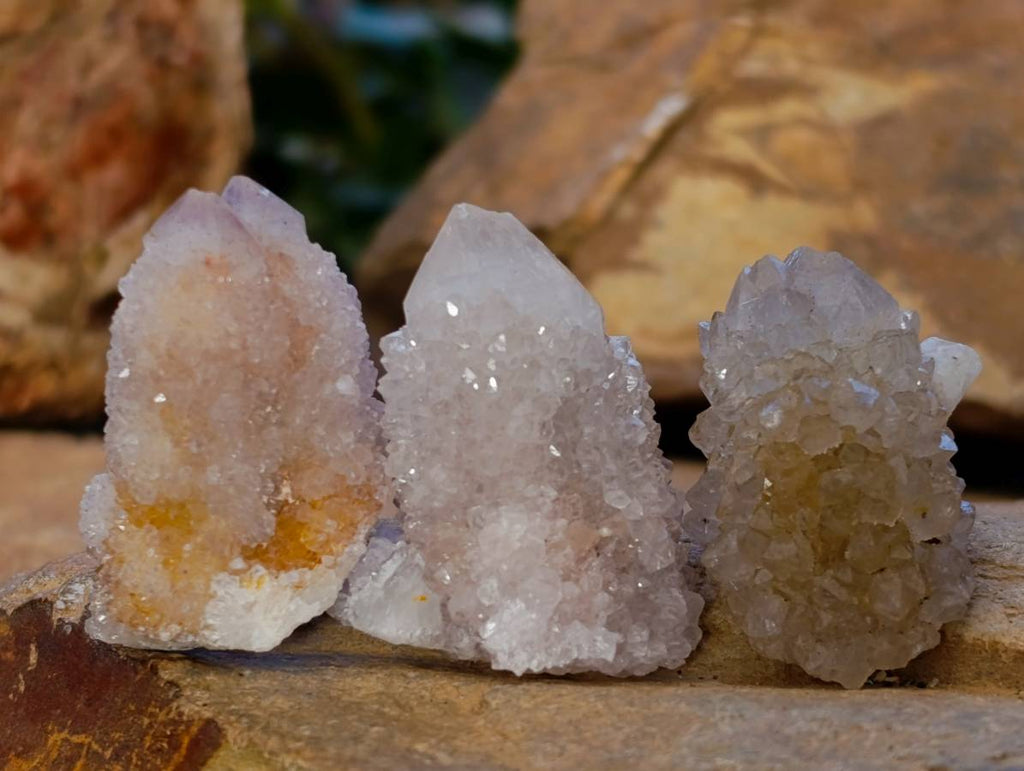 Natural Spirit Quartz Specimens x 36 From Boekenhouthoek, South Africa - Toprock Gemstones and Minerals 