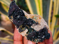 Natural Ball Malachite On Red Dolomite Matrix Specimens x 6 From Likasi, Congo