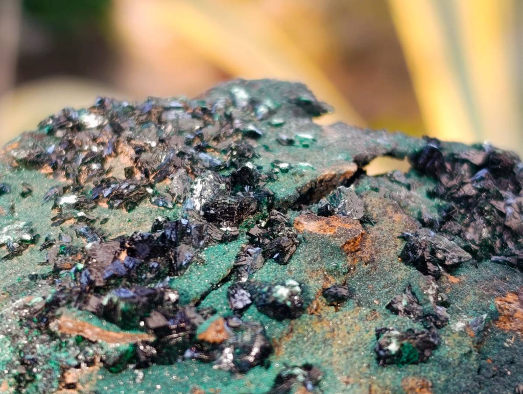 Natural Ball Malachite On Red Dolomite Matrix Specimens x 6 From Likasi, Congo - Toprock Gemstones and Minerals 