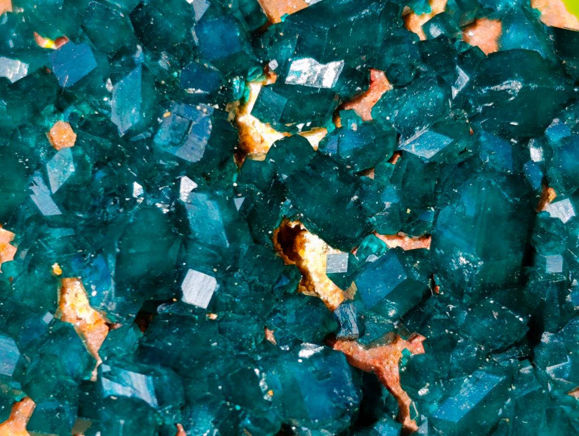 Natural Dioptase On Dolomite Specimen x 1 From Likasi, Congo - Toprock Gemstones and Minerals 