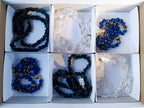 Polished Mixed Stone Bead Necklaces x 6 From China - Toprock Gemstones and Minerals 