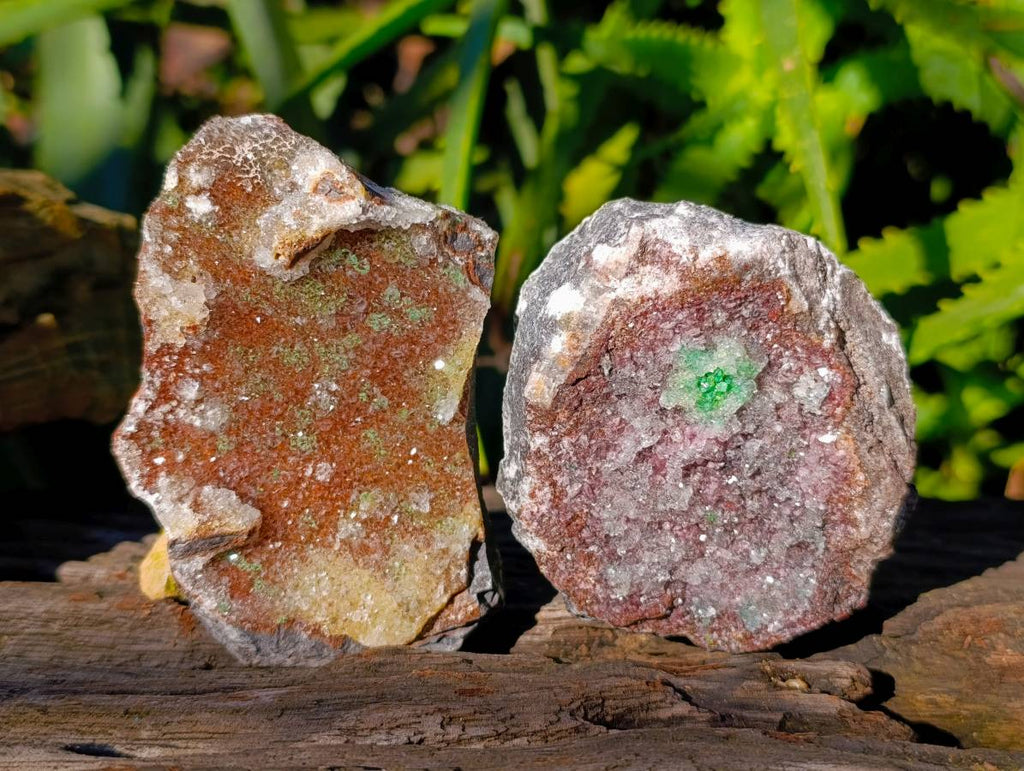 Natural Salrose Cobaltion Dolomite Specimens x 6 From Kakanda, Congo - Toprock Gemstones and Minerals 
