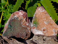 Natural Salrose Cobaltion Dolomite Specimens x 6 From Kakanda, Congo - Toprock Gemstones and Minerals 