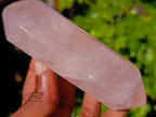 Polished Rose Quartz Double Terminated Points x 4 From Madagascar - Toprock Gemstones and Minerals 