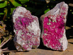 Natural Salrose Cobaltion Dolomite Specimens x 6 From Kakanda, Congo - Toprock Gemstones and Minerals 