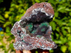 Natural Ball Malachite On Dolomite Matrix Specimens x 3 From Kambove, Congo - Toprock Gemstones and Minerals 