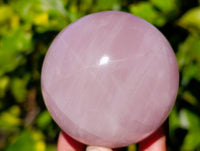 Polished Rose Quartz Spheres x 4 From Madagascar - Toprock Gemstones and Minerals 