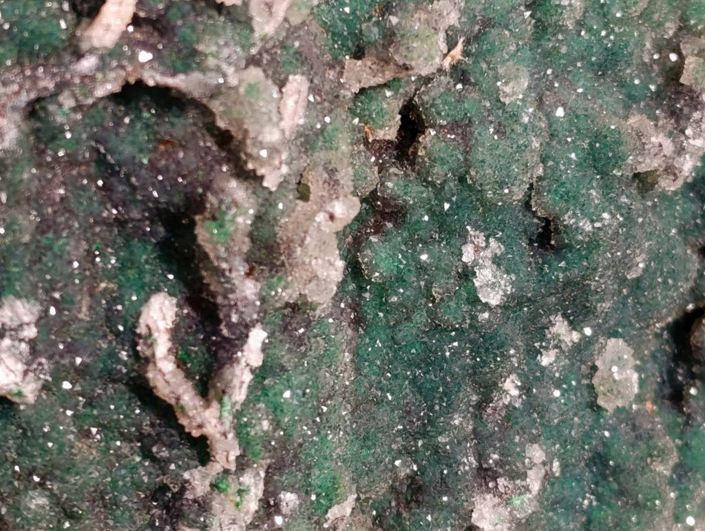 Natural Ball Malachite On Dolomite Matrix Specimen x 1 From Kambove, Congo - Toprock Gemstones and Minerals 