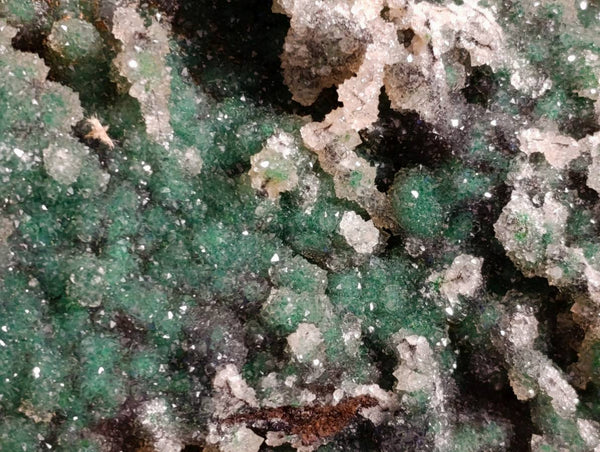 Natural Ball Malachite On Dolomite Matrix Specimen x 1 From Kambove, Congo - Toprock Gemstones and Minerals 