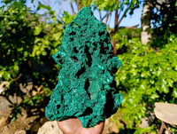 Natural Silky Malachite Specimens x 1 From Kasompe, Congo