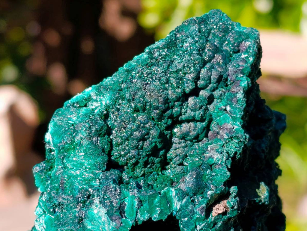 Natural Silky Malachite Specimens x 1 From Kasompe, Congo - Toprock Gemstones and Minerals 