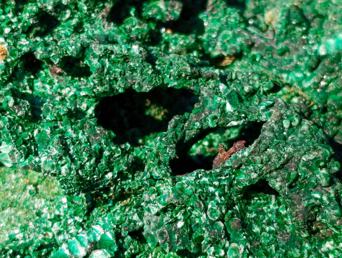 Natural Silky Malachite Specimens x 1 From Kasompe, Congo - Toprock Gemstones and Minerals 