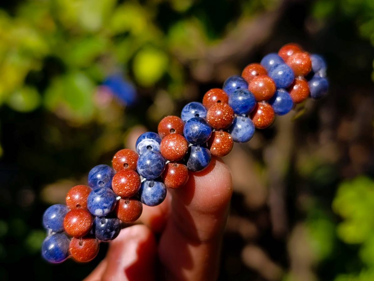 Hand Made Gemstone Hairpins x 7 From Southern Africa - Toprock Gemstones and Minerals 