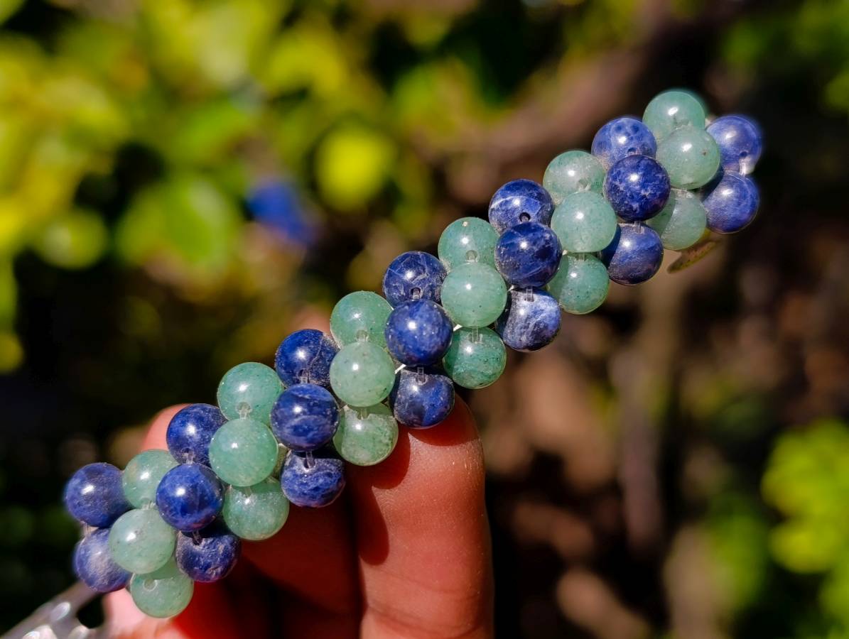 Hand Made Gemstone Hairpins x 7 From Southern Africa - Toprock Gemstones and Minerals 