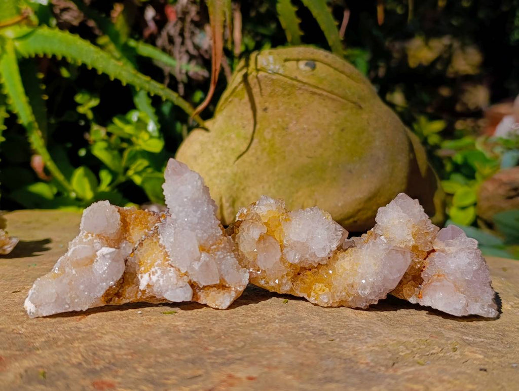 Natural Limonite Spirit Quartz Clusters x 17 From Boekenhouthoek, South Africa - Toprock Gemstones and Minerals 