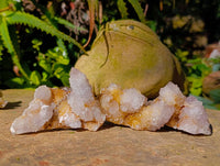 Natural Limonite Spirit Quartz Clusters x 17 From Boekenhouthoek, South Africa