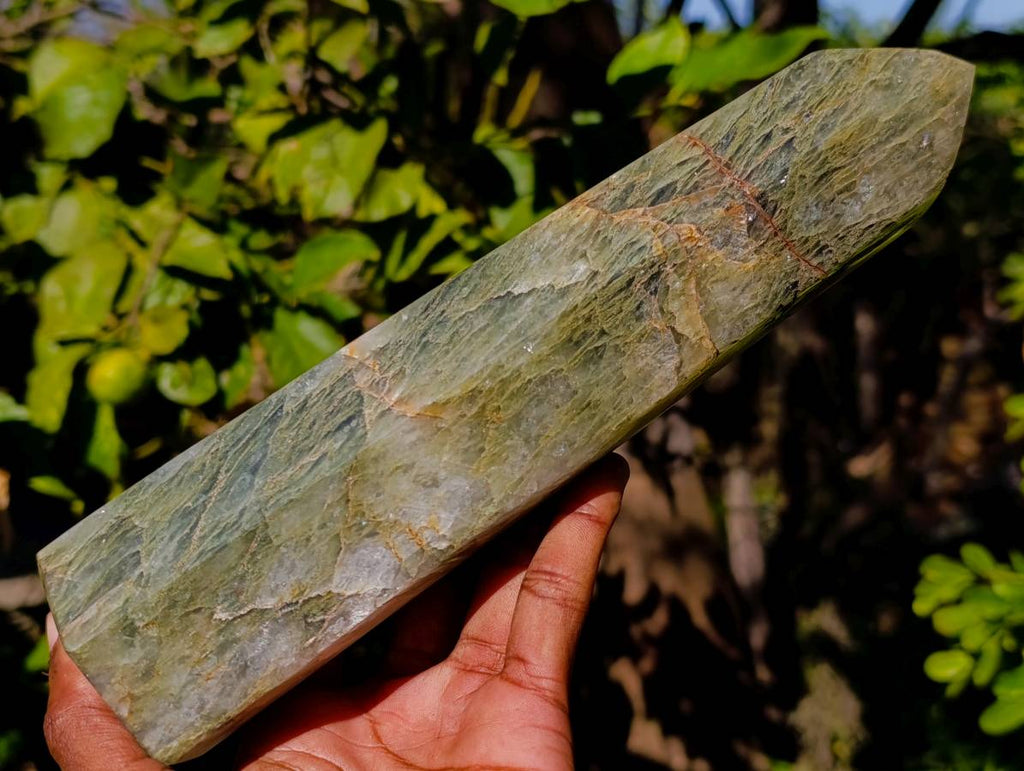 Polished Fuchsite Towers x 2 From Madagascar - Toprock Gemstones and Minerals 