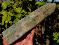 Polished Fuchsite Towers x 2 From Madagascar