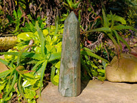 Polished Fuchsite Towers x 2 From Madagascar