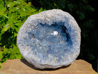 Natural Celestite Geode Specimen x 1 From Sakoany, Madagascar