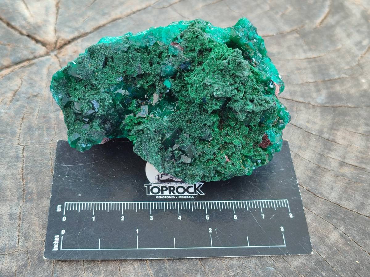 Natural Dioptase Crystals on Dolomite Matrix Specimens x 4 From Likasi, Congo - Toprock Gemstones and Minerals 