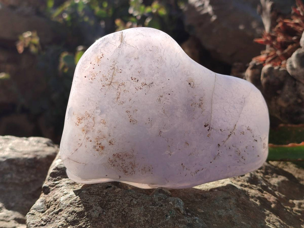Polished Blue Lace Agate Free Forms x 4 From Nsanje, Malawi - Toprock Gemstones and Minerals 