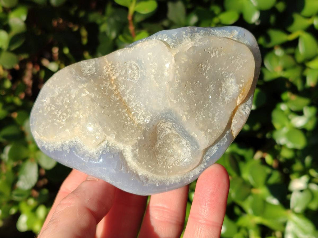 Polished Blue Lace Agate Free Forms x 4 From Nsanje, Malawi - Toprock Gemstones and Minerals 