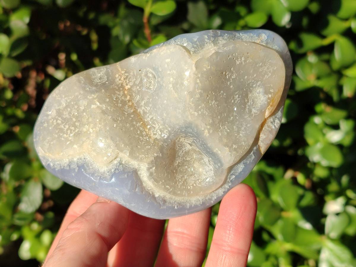 Polished Blue Lace Agate Free Forms x 4 From Nsanje, Malawi - Toprock Gemstones and Minerals 