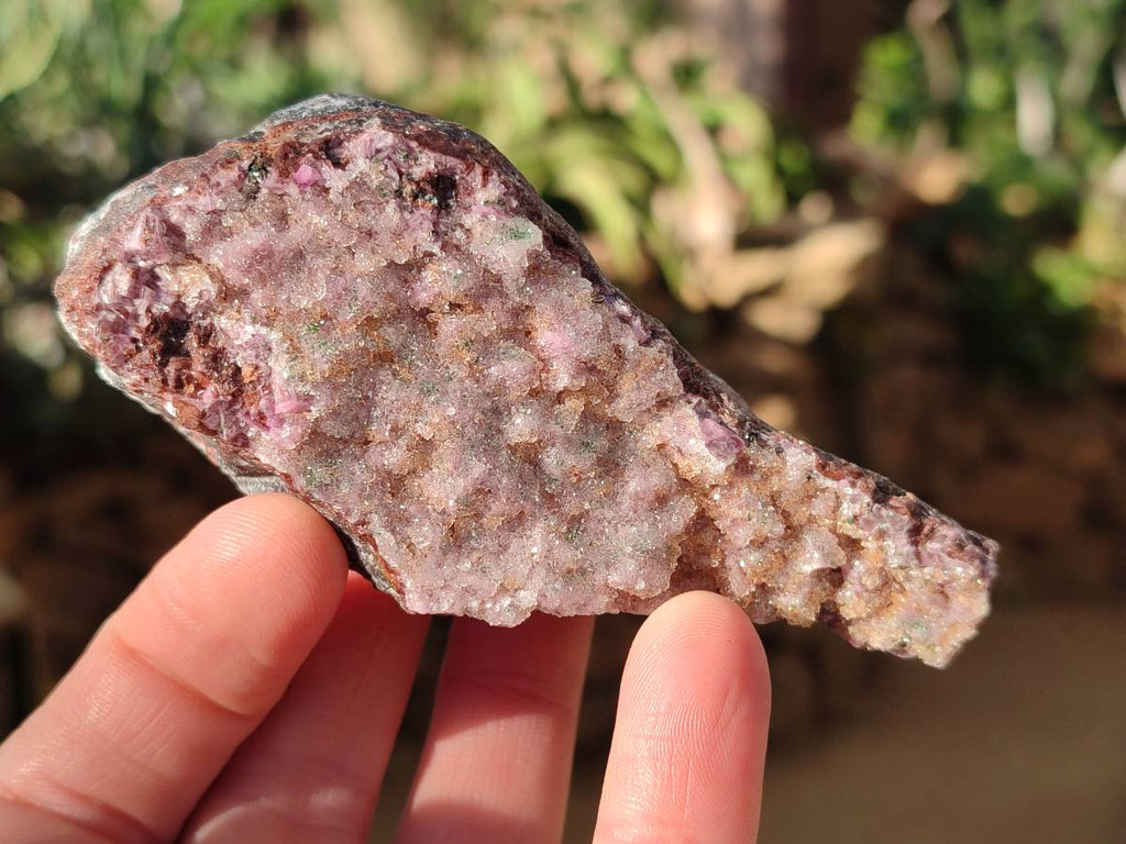 Natural Drusy Salrose on Dolomite Matrix Specimens x 6 From Kakanda, Congo - Toprock Gemstones and Minerals 