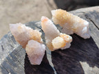 Natural Golden Limonite Coated Spirit Quartz Crystals x 35 From Boekenhouthoek, South Africa - Toprock Gemstones and Minerals 