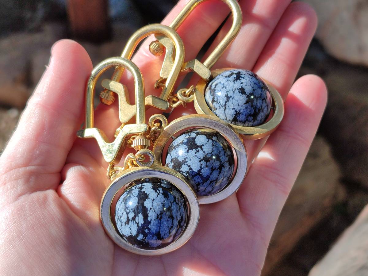 Hand Made Gemstone Keyrings x 20 From Southern Africa - Toprock Gemstones and Minerals 
