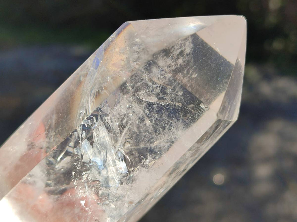 Polished Clear Quartz Crystals x 6 From Madagascar - Toprock Gemstones and Minerals 