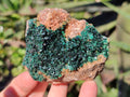 Natural Crystalline Malachite Specimens x 6 From Likasi, Congo - Toprock Gemstones and Minerals 