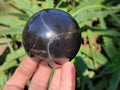 Polished Black Basalt Spheres x 4 From Antsirabe, Madagascar - Toprock Gemstones and Minerals 