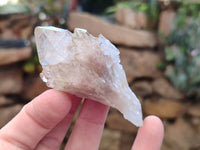 Natural Phantom Cascading Smokey Quartz Crystals x 35 From Luena, Congo