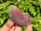 Polished On One Side Red Sashe River Agate Nodules x 20 From Zimbabwe - Toprock Gemstones and Minerals 