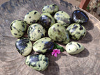 Polished Leopard Stone Free Forms x 13 From Nyanga, Zimbabwe - Toprock Gemstones and Minerals 